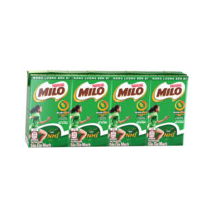 Sữa Nestle Milo lúa mạch (vỉ 4 hộp x 180ml)