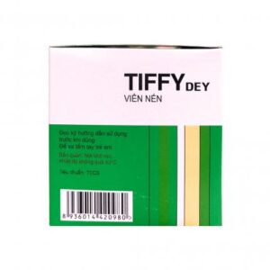 Thuốc Cảm Tiffy viên nén (Vỉ 4 viên)