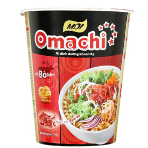 Mì ly omachi xốt bò hầm ( Ly 70g )