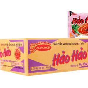 Mì Hảo Hảo tôm chua cay Acecook (thùng 30 gói x 75g)
