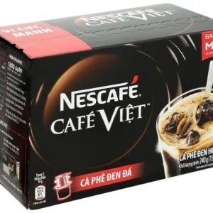 Cà phê gói hòa tan đen đá