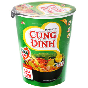 Mì khoai tây Cung Đình lẩu tôm chua cay ly 65g
